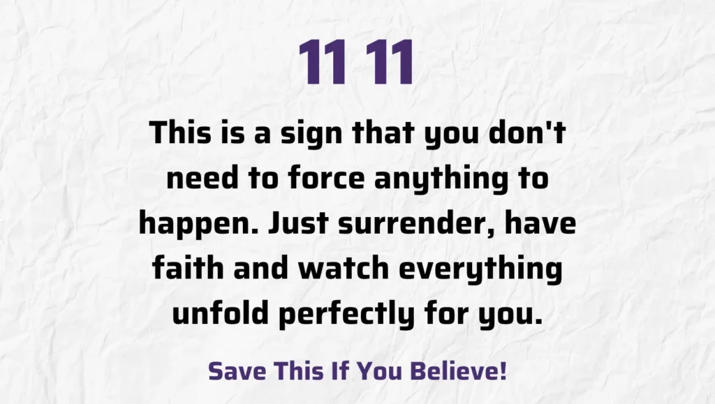 1111 Angel Number Meaning