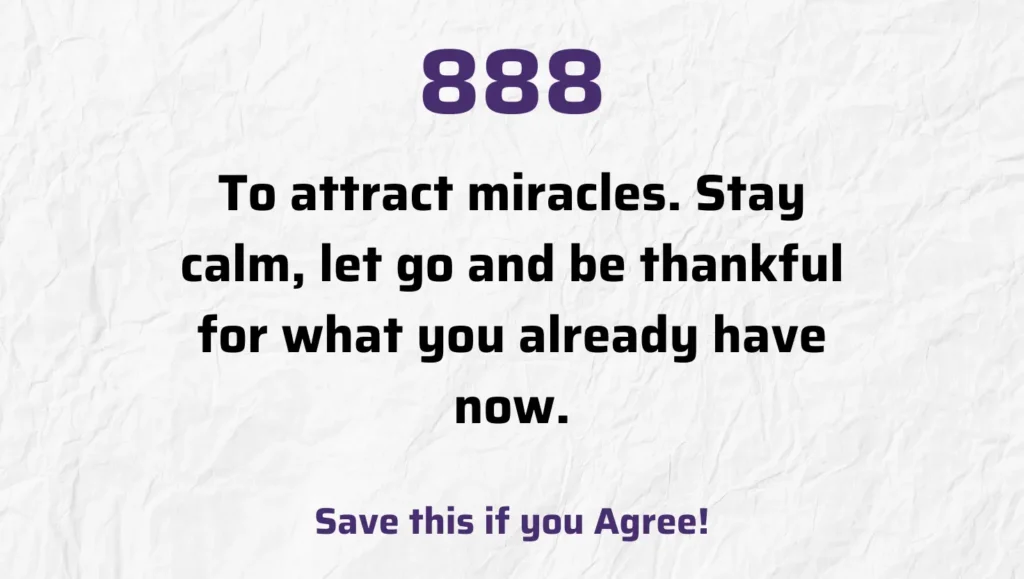 888 Angel Number Meaning